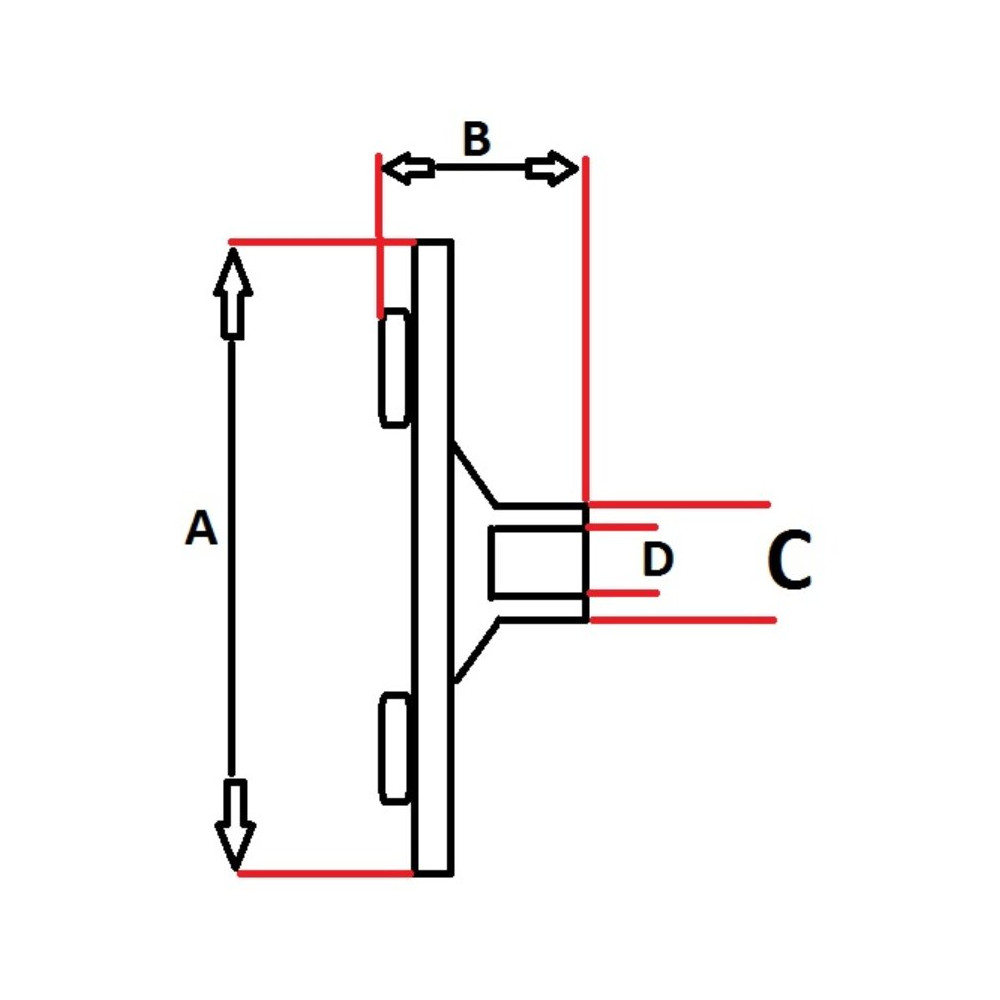 Tarcza Sprzęgła Sprężarki Sanden SD7H15-SD7V16-SD6V12 Mocowanie 1 Klin | ET025