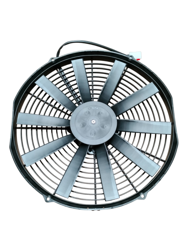 WENTYLATOR SPAL 350/382mm, PCHAJĄCY, 24V, VA08-BP10/C-23S