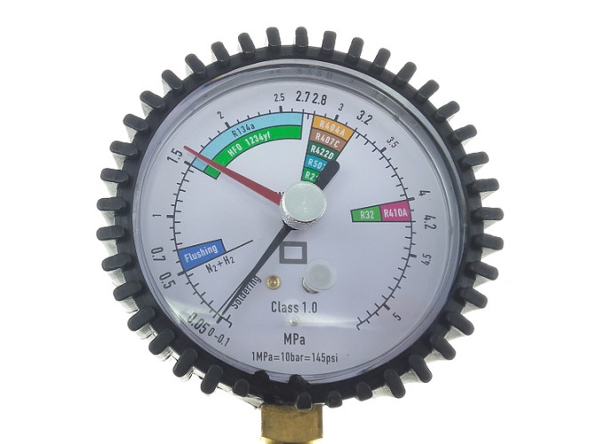 Manometr Do Sprawdzania Szczelności Azotem 1/4 Wąż Klasa 1.0 | MN1062
