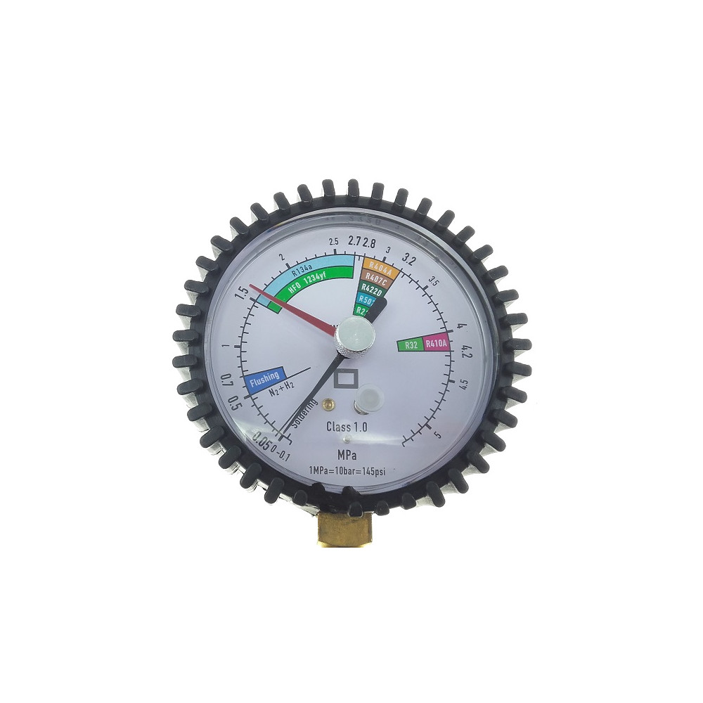Manometr Do Sprawdzania Szczelności Azotem 1/4 Wąż Klasa 1.0 | MN1062