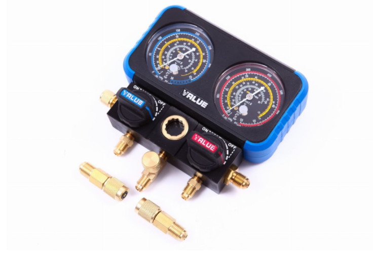 Manometry Do Układów Chłodniczych I Klimatyzacyji | VALUE VRM2-B-0801