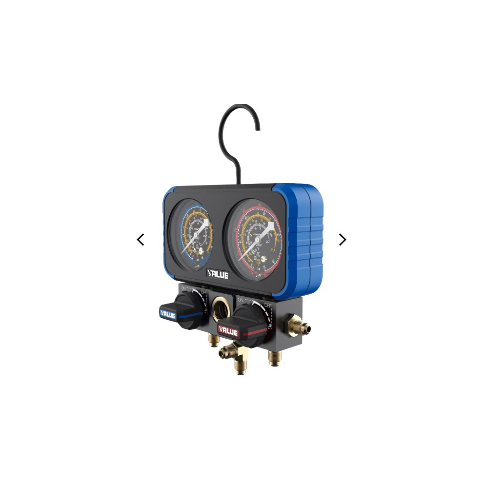 Manometry Do Układów Chłodniczych I Klimatyzacyji | VALUE VRM2-B-0801