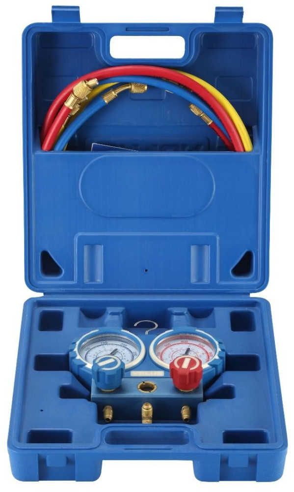 Zestaw Manometrów Do Czynników R600 R290 | VALUE VMG-2-R600-B