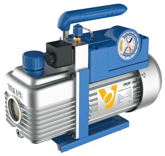 Pompa Próżniowa 100 L/Min Dwustopniowa Z Olejem | VALUE V-I240-R32