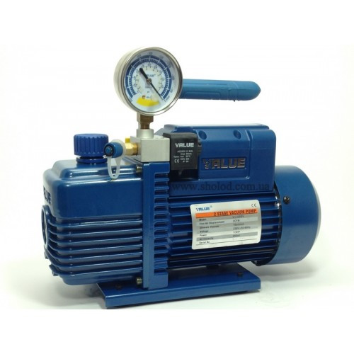 Pompa Próżniowa 100 L/Min Dwustopniowa Z Olejem | VALUE V-I240SV