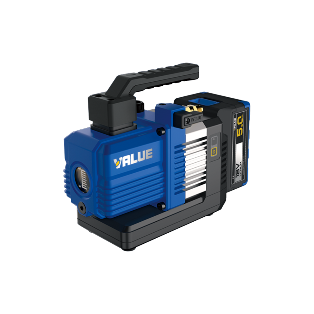 Pompa Próżniowa 57 L/Min Akumulatorowa Dwustopniowa Z Olejem | VALUE VRP-2DLi