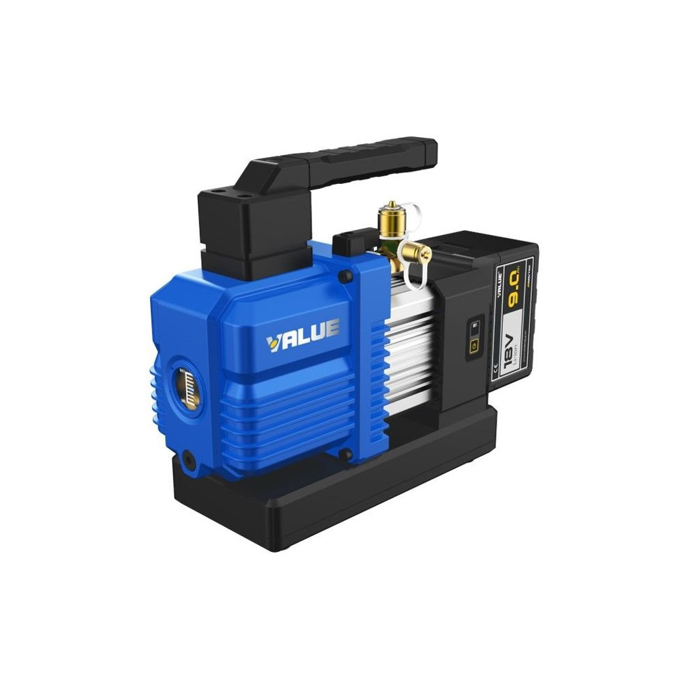 Pompa Próżniowa 114 L/Min Dwustopniowa Bezprzewodowa | VALUE VRP-4DLI
