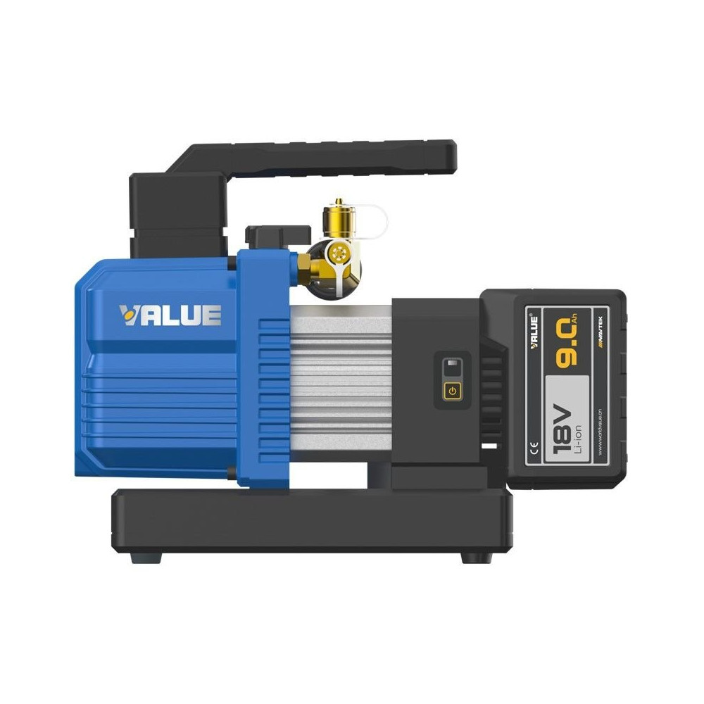 Pompa Próżniowa 114 L/Min Dwustopniowa Bezprzewodowa | VALUE VRP-4DLI