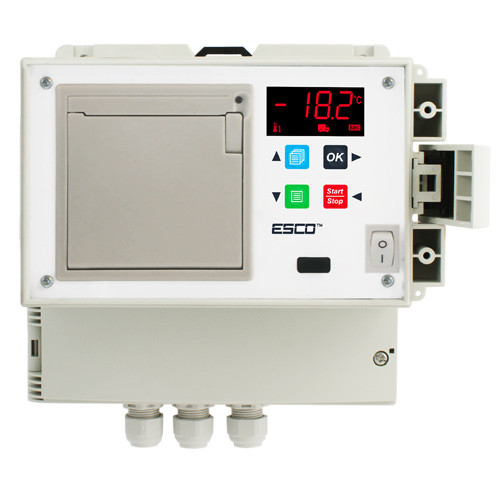 Rejestrator Temperatury Z Drukarką W Zestawie 2 Czujniki | DR202+