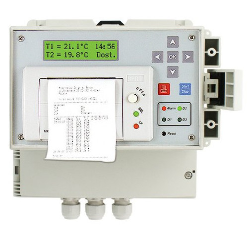 Rejestrator Temperatury Dr100 Z Drukarką 1 Czujnik | DR100