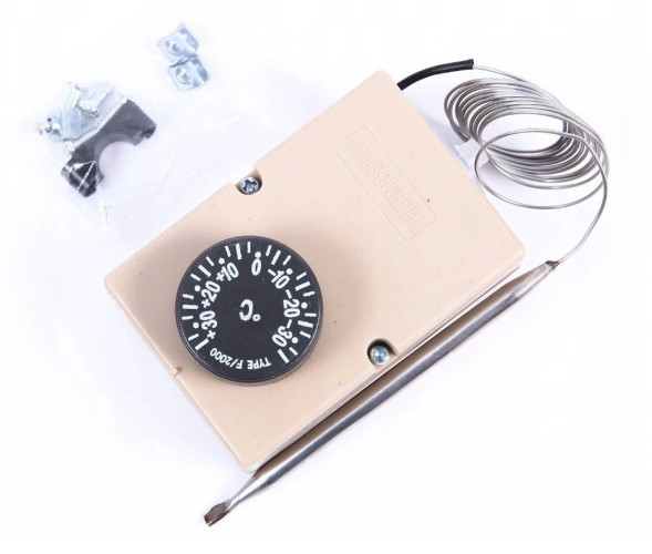 Regulator Temperatury -35/+35°C Kapilara 1,5m | F-2000