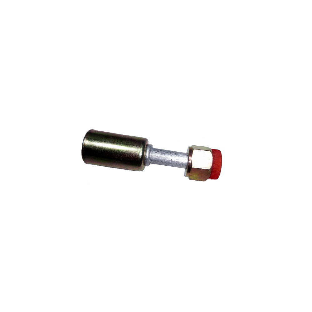 ZŁĄCZKA G8 22001 (na wąż 10mm), kąt 180st, nakrętka 22, gwint 3/4" - 16 - UNF WEW. ORING