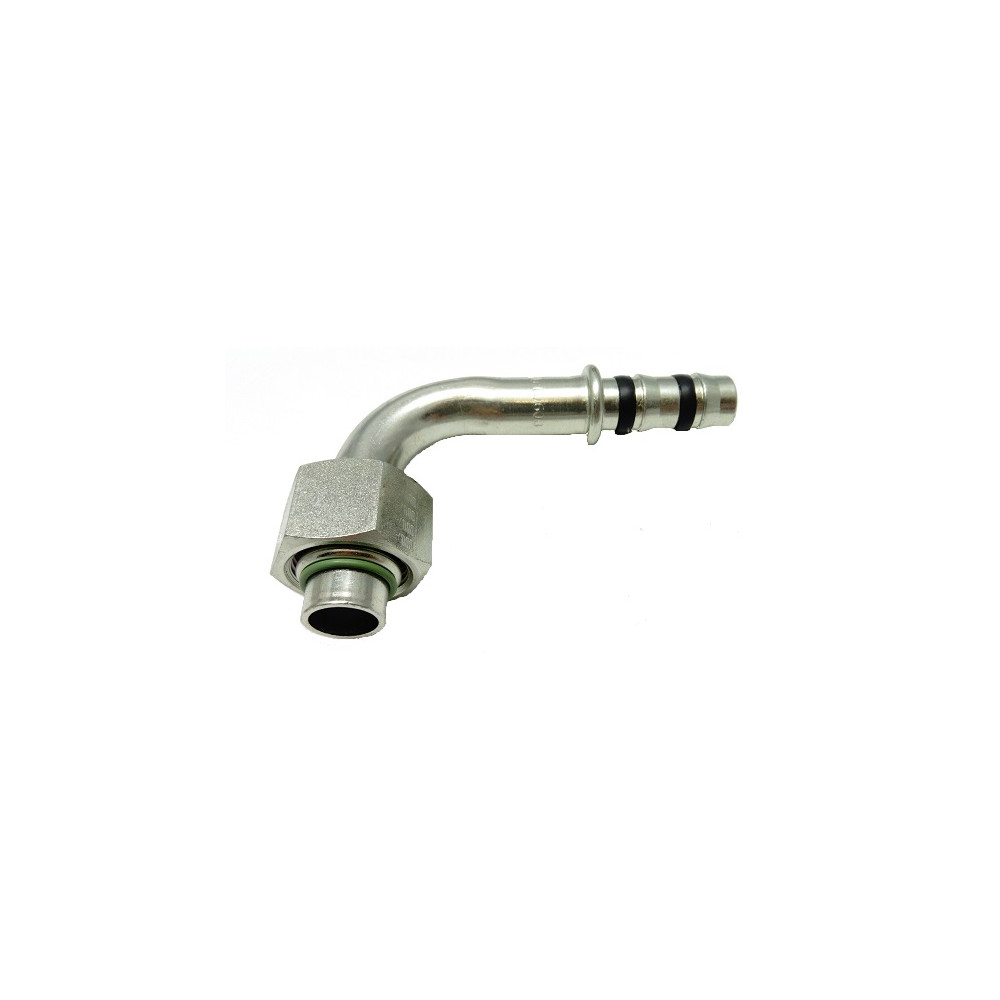 ZŁĄCZKA G12(na wąż sr.16mm) - 90st nakrętka 32 gwint 1"1/16 - 14 - UNS WEW. ORING