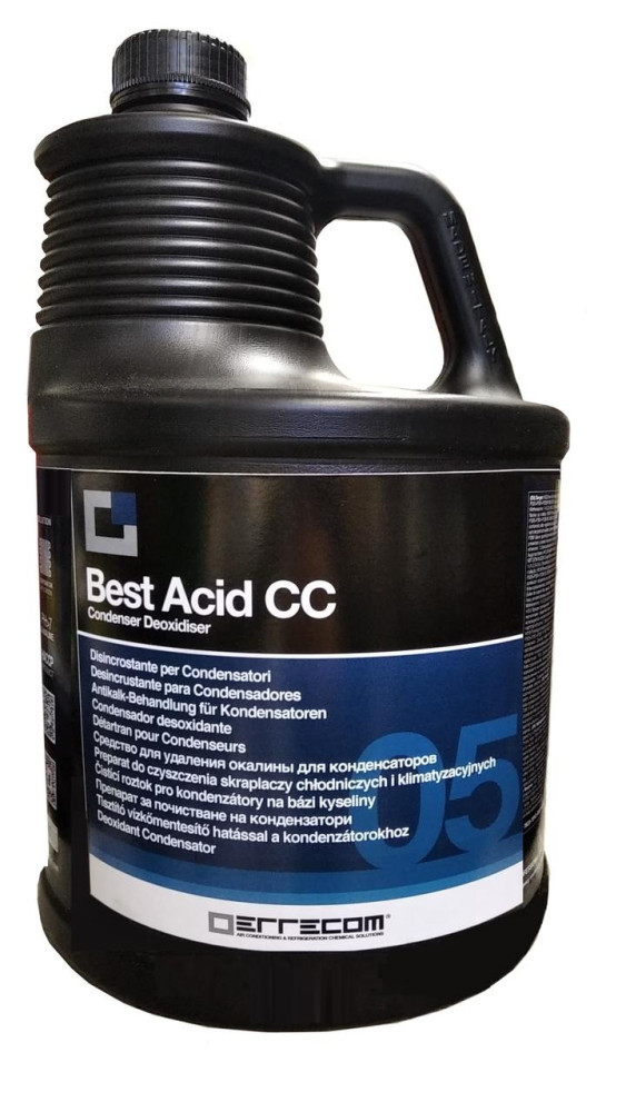 Kwasowy Płyn Do Czyszczenia Skraplaczy 5L | BEST ACID COND CLEANER
