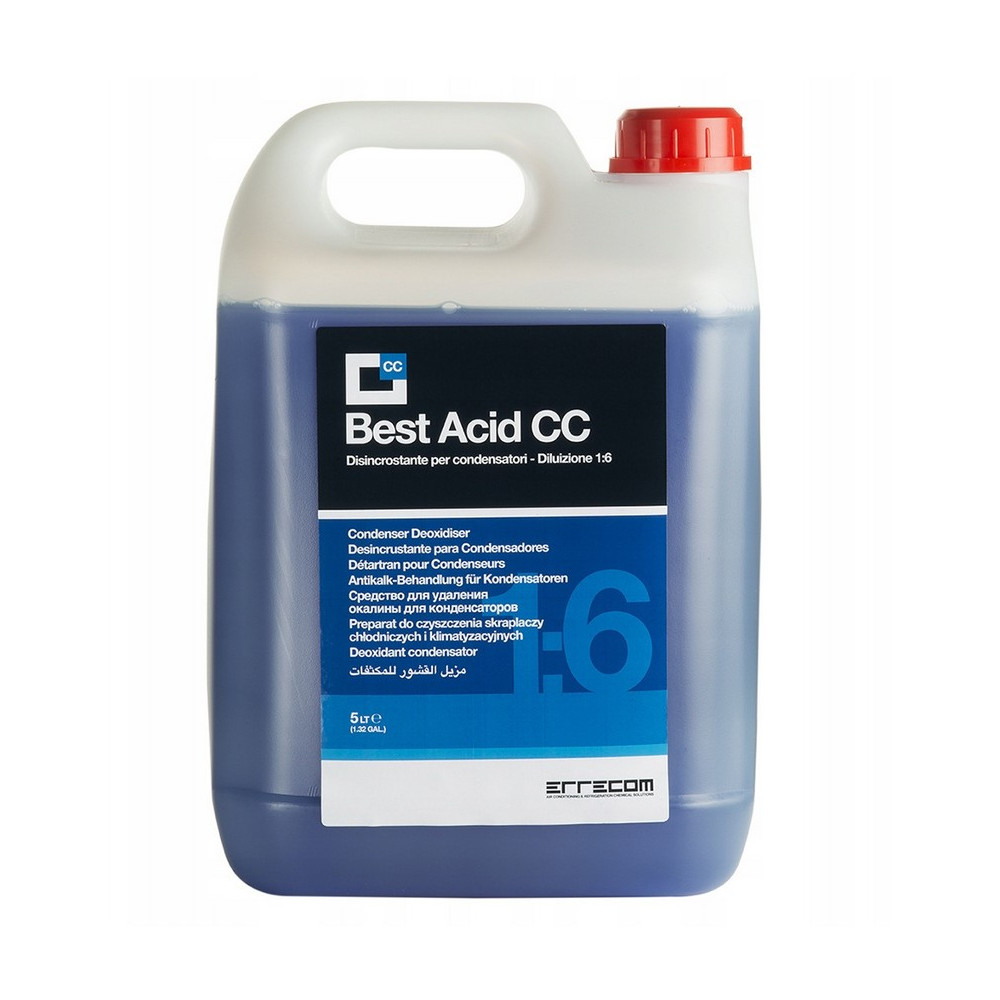 Kwasowy Płyn Do Czyszczenia Skraplaczy 5L | BEST ACID COND CLEANER