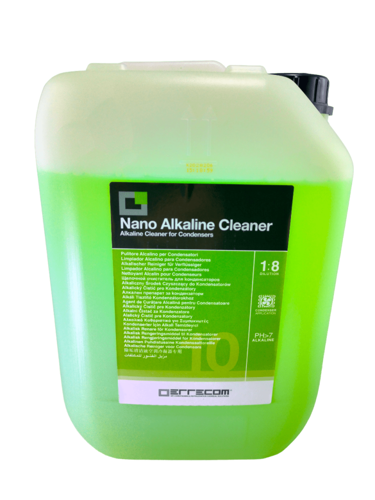 Alkaiczny Płyn Do Mycia Skraplaczy 10L Koncentrat | NANO ALKALINE CLEANER