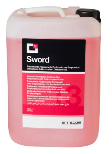 Antykorozyjny Płyn Do Mycia Parowników Koncentrat 1:3 | SWORD 10L