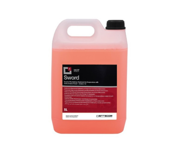 Antykorozyjny Płyn Do Mycia Parowników Koncentrat 1:3 | SWORD 5L