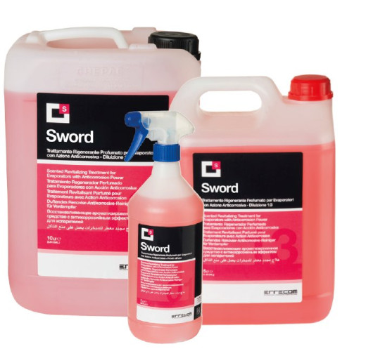 Antykorozyjny Płyn Do Mycia Parowników Koncentrat 1:3 | SWORD 5L
