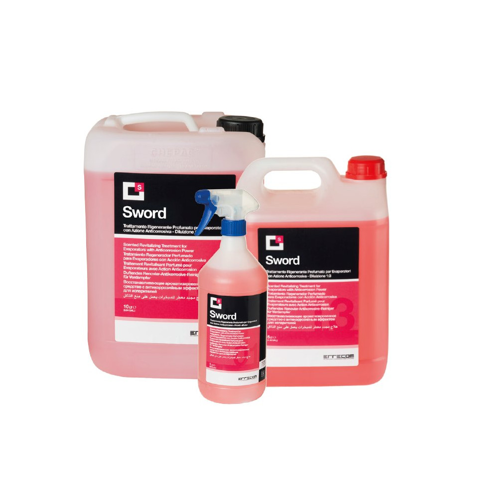 Antykorozyjny Płyn Do Mycia Parowników Koncentrat 1:3 | SWORD 5L