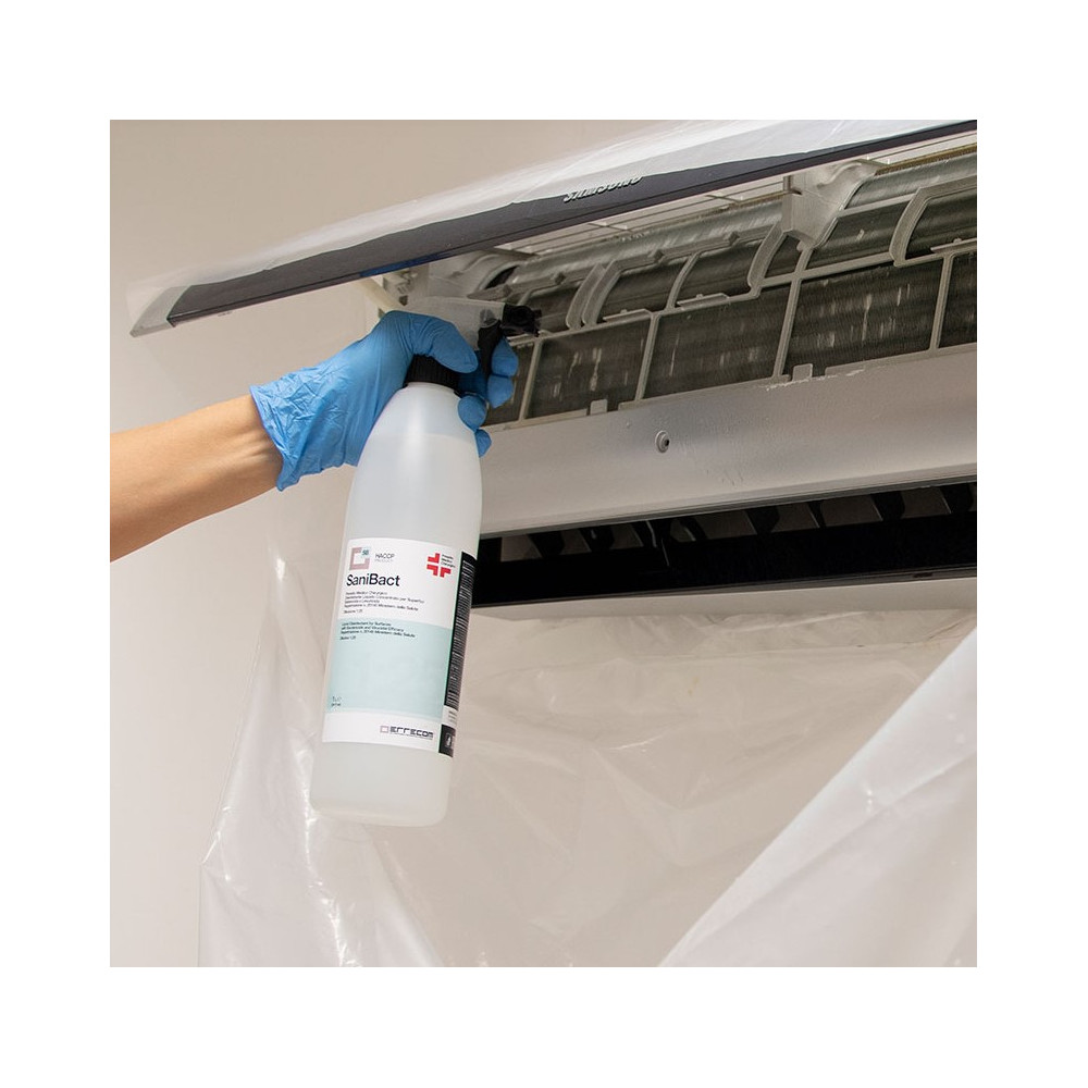 Płyn Odgrzybiający I Dezynfekujący Do Klimatyzacji I Chłodnic 1L | SANIBACT