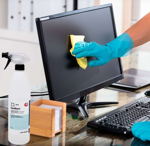 Płyn Odgrzybiający I Dezynfekujący Do Klimatyzacji I Chłodnic 1L | SANIBACT