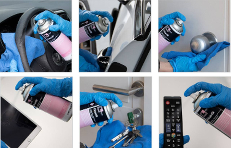 Preparat Do Czyszczenia Powierzchni Na Bazie 80% Alkoholu 400ml | CLEANSI