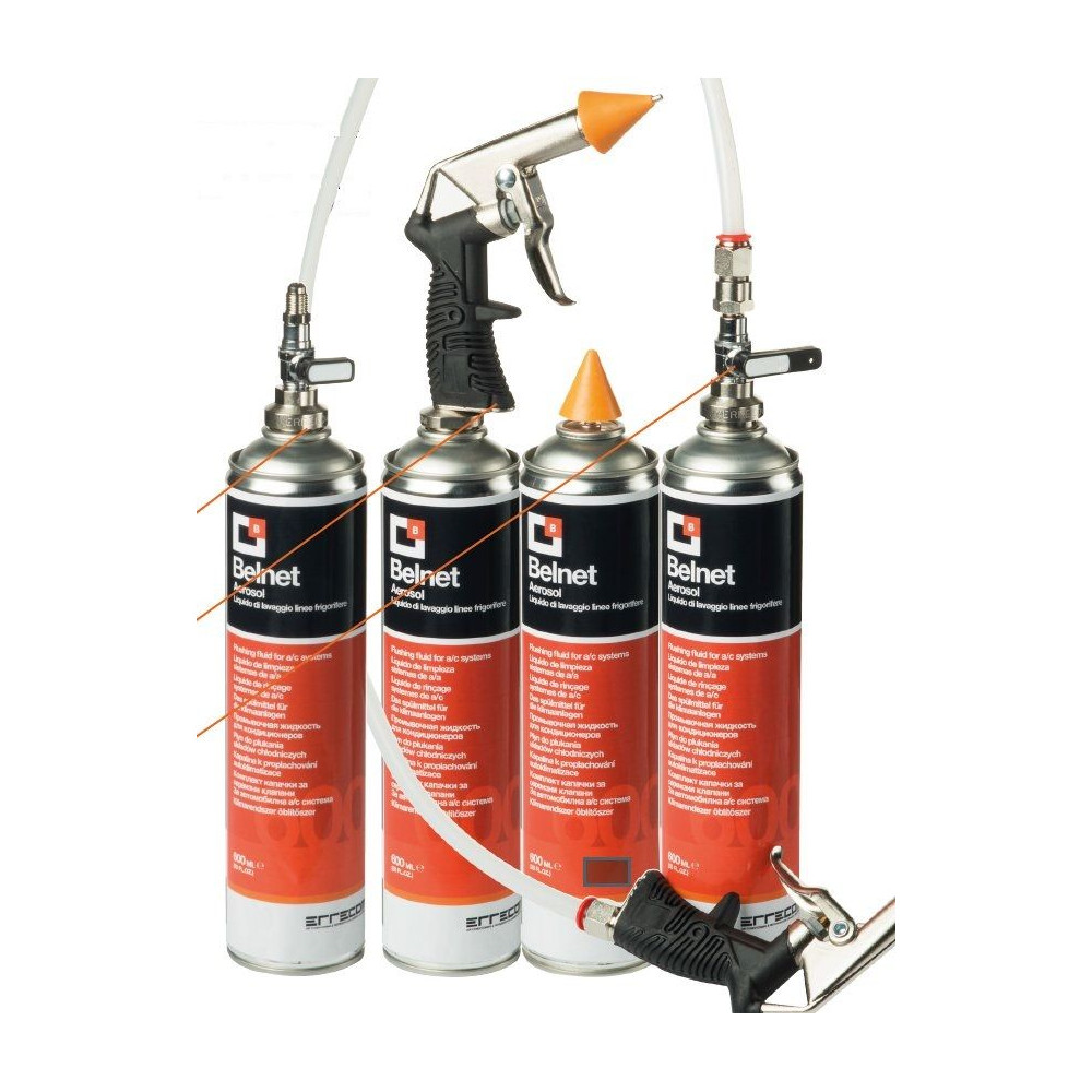 Płyn Do Płukania Układów Klimatyzacji Króciec Pod Pistolet 600 Ml | BELNET