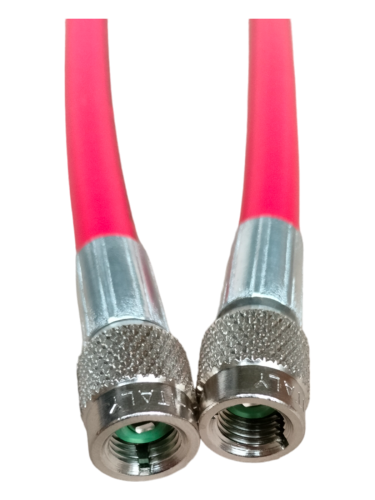 Przewód 1/4" X 1/4" 200Cm Czerwony Gwint Wewnętrzny | TB7526R