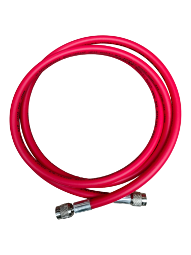 Przewód 1/4" X 1/4" 200Cm Czerwony Gwint Wewnętrzny | TB7526R