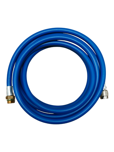 Przewód 1/4" X M14x1,5 300Cm Niebieski Gwint Wew-Zew | TB7630B