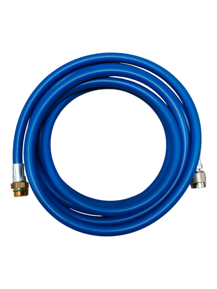 Przewód 1/4" X M14x1,5 300Cm Niebieski Gwint Wew-Zew | TB7630B