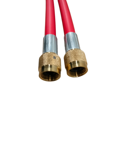 Przewód 3/8" X 3/8" 300Cm Czerwony Gwint Wewnętrzny | TB7628R