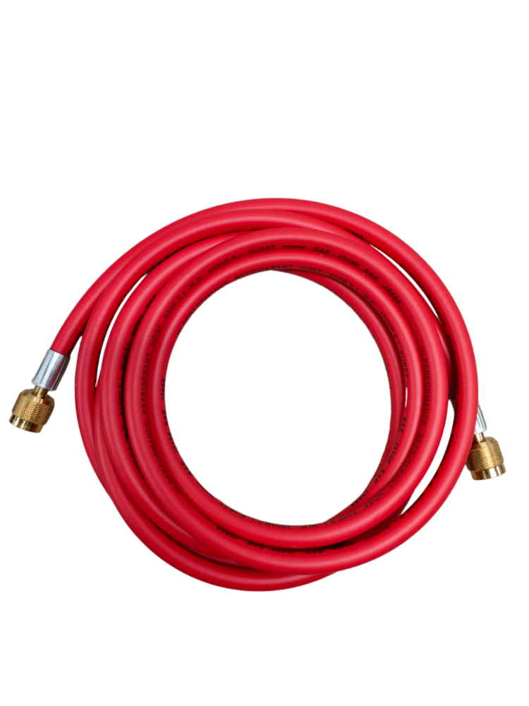 Przewód 3/8" X 3/8" 300Cm Czerwony Gwint Wewnętrzny | TB7628R