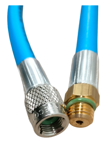 Przewód 1/4" X M12x1,5 200Cm Niebieski Gwint Wew-Zew | TB7571B