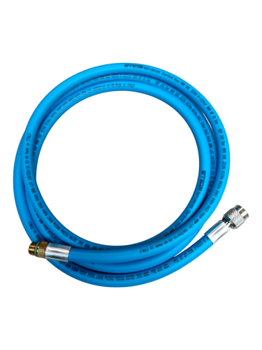 Przewód 1/4" X M12x1,5 200Cm Niebieski Gwint Wew-Zew | TB7571B