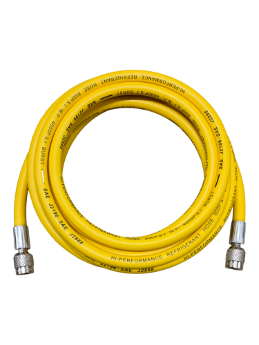 Przewód 1/4" X 1/4" 350Cm Żółty Gwint Wewnętrzny | TB7726Y