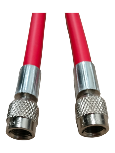 Przewód 1/4" X 1/4" 350Cm Czerwony Gwint Wewnętrzny | TB7726R