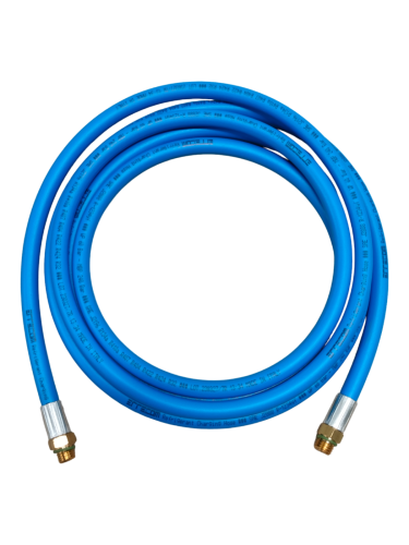 Przewód M12x1,5 X M12x1,5 300Cm Niebieski Gwint Zewnętrzny | TB7675B