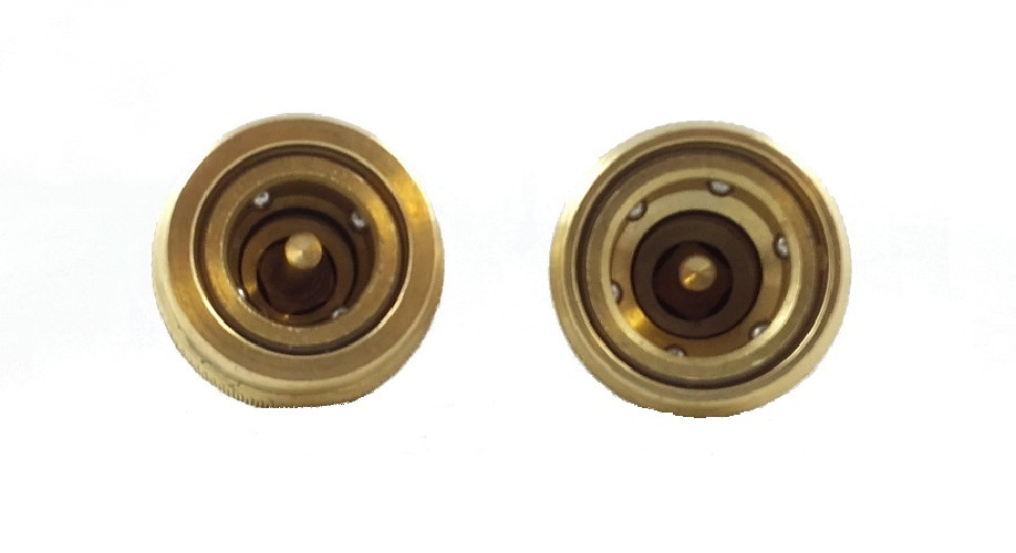 Zestaw Adapterów Do R1234Yf  Z Możliwością Podłączenia Szybkozłączek R134A