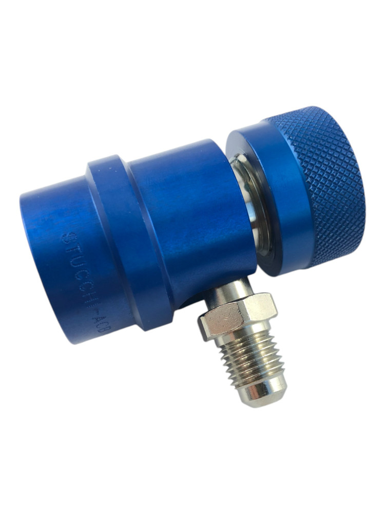 Szybkozłącze Klimatyzacji Samochodowej Niebieskie 1/4" | STUUCHI 7577