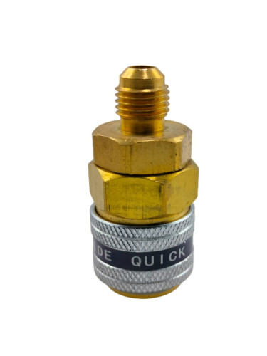 Szybkozłączka Niskie Ciśnienie Do Aut Z R134a Gwint 1/4" Niebieska | RA1009