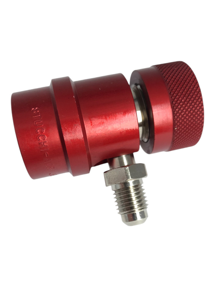 Szybkozłącze Klimatyzacji Samochodowej Czerwone 1/4" | 7576