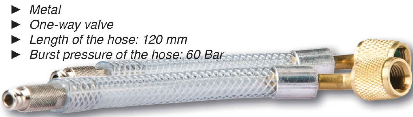 Zestaw Wężyków I Adapterów Metalowych 1/4" 5/16" | RK1228