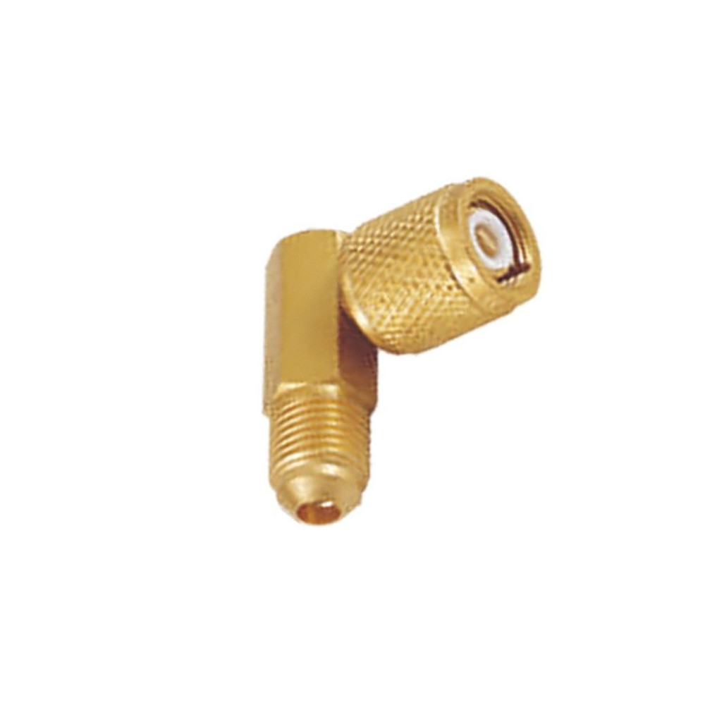 Adapter Value V04 Kąt 90° 1/4" SAE X 1/4" SAE Ruchoma Nakrętka | VALUE V04