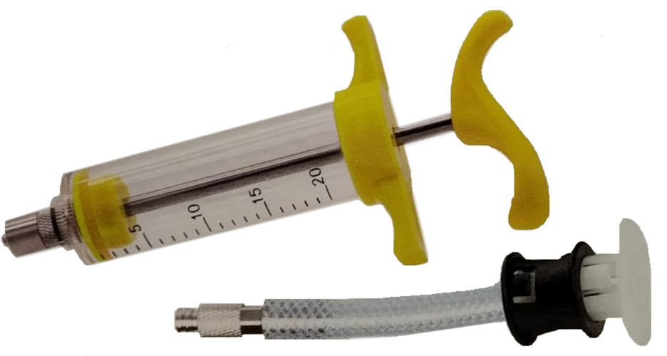 Dozownik Oleju I Barwnika Z Szybkozłączem I Z Zaworem 20ml | IN1021.R1