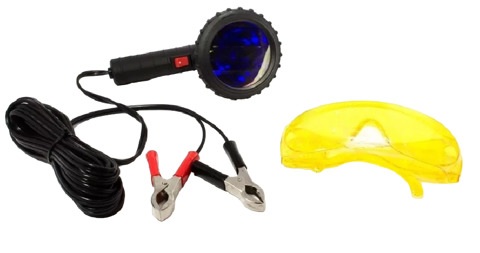 Lampa UV Wire Bright Torch Z Okularami 12V 100W | RK1231