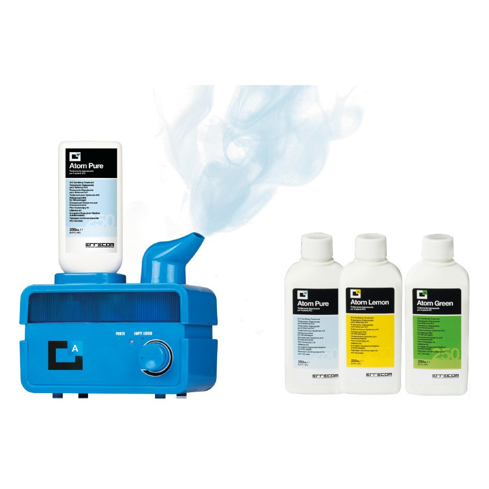 Urządzenie Odświerzające Klimatyzację+48szt Płyn Lemon 120ml | ATOM MACHINE