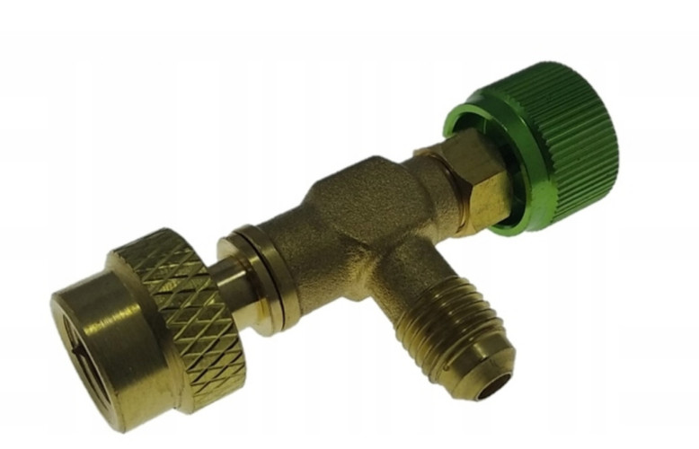 Zawór Serwisowy Otwierający R-410A R32 Gwint 1/4 I 5/16 | RV6048