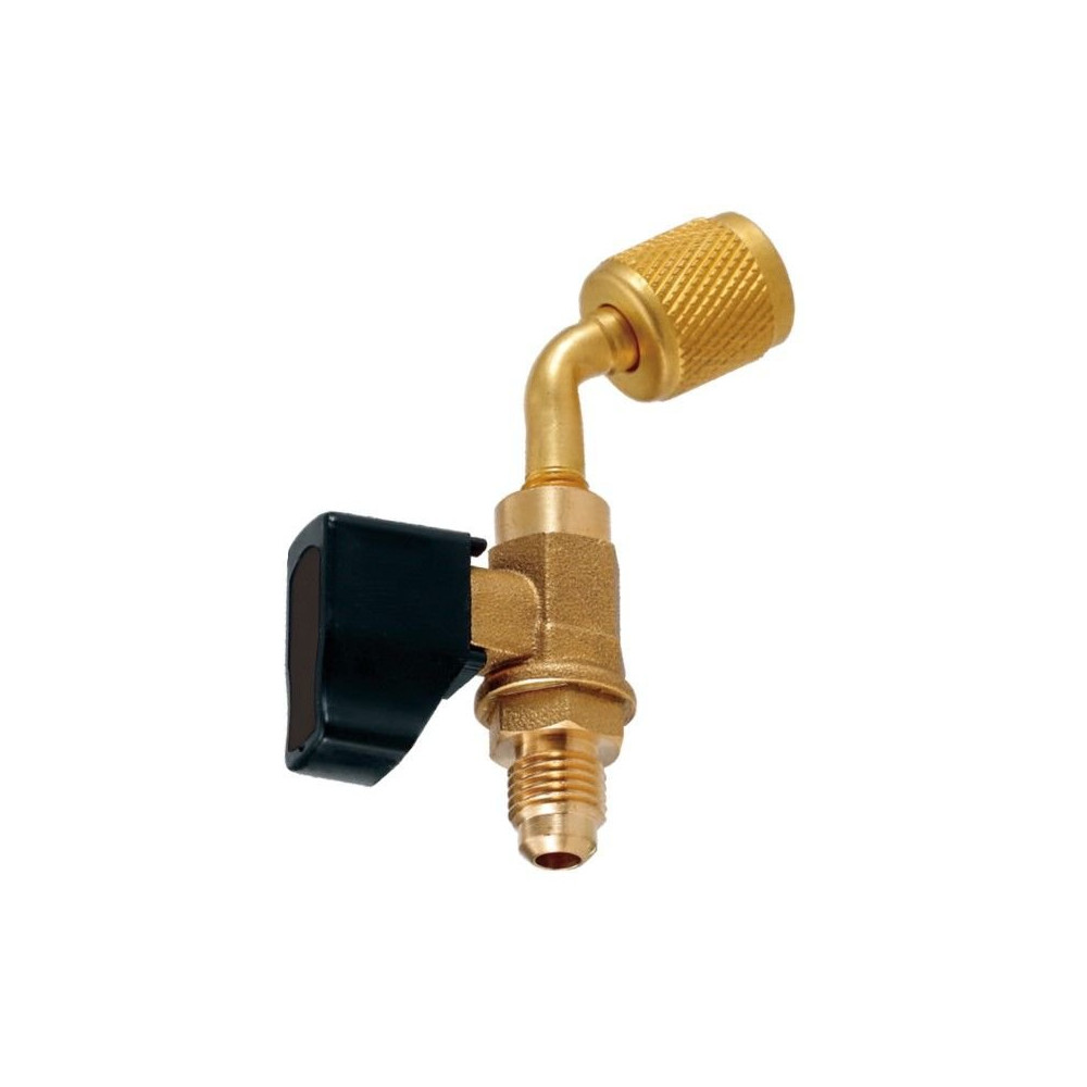 Zawór Kulowy Do Węży 1/4" SAE X 5/16" SAE Kąt 45° Gw. Zew-Wew |  VALUE CV02